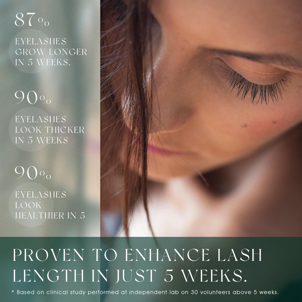 TUDPA Eyelash Serum safe for sensitive eyes and contact lens wearers