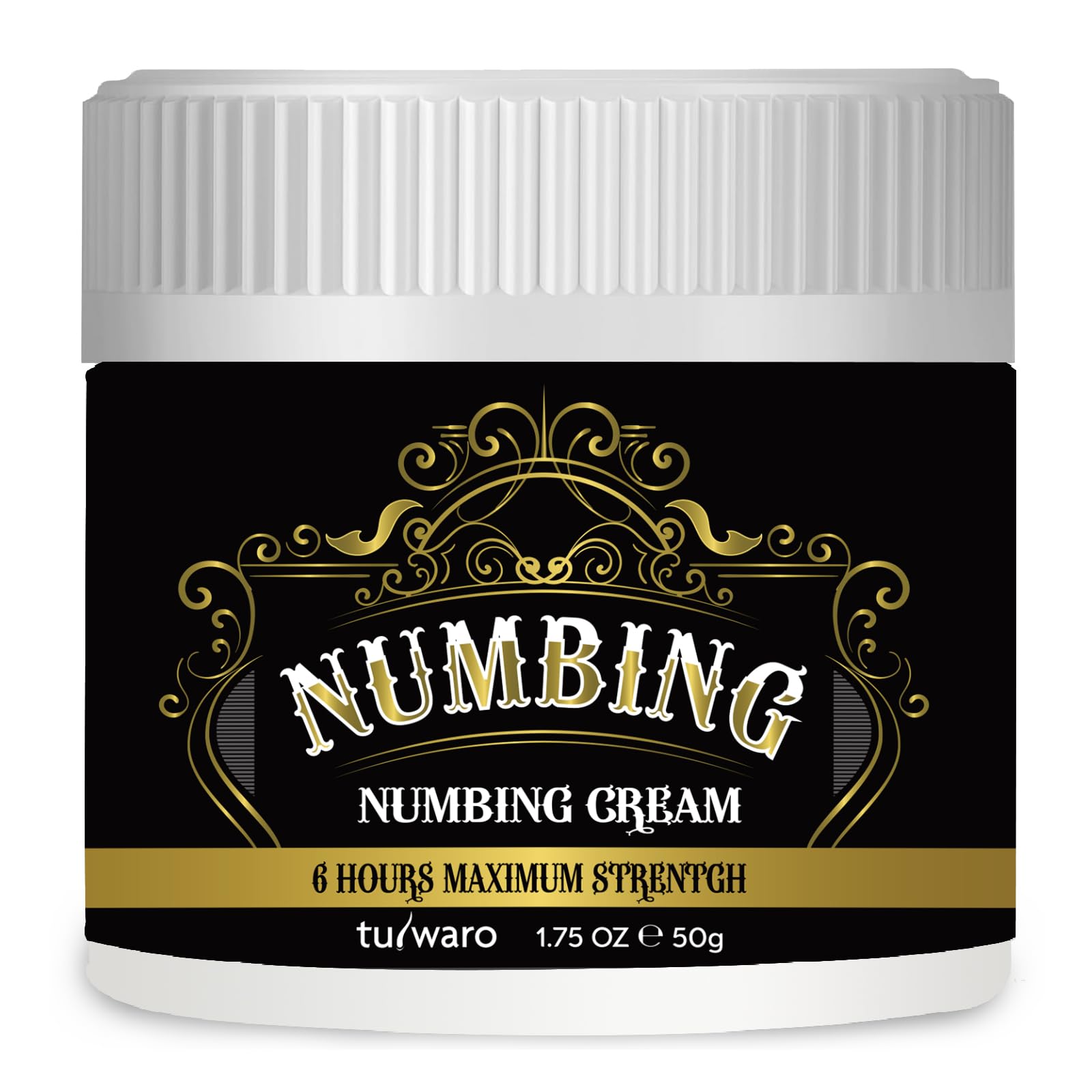 tuiwaro numbing cream extra strength bottle for fast localized relief
