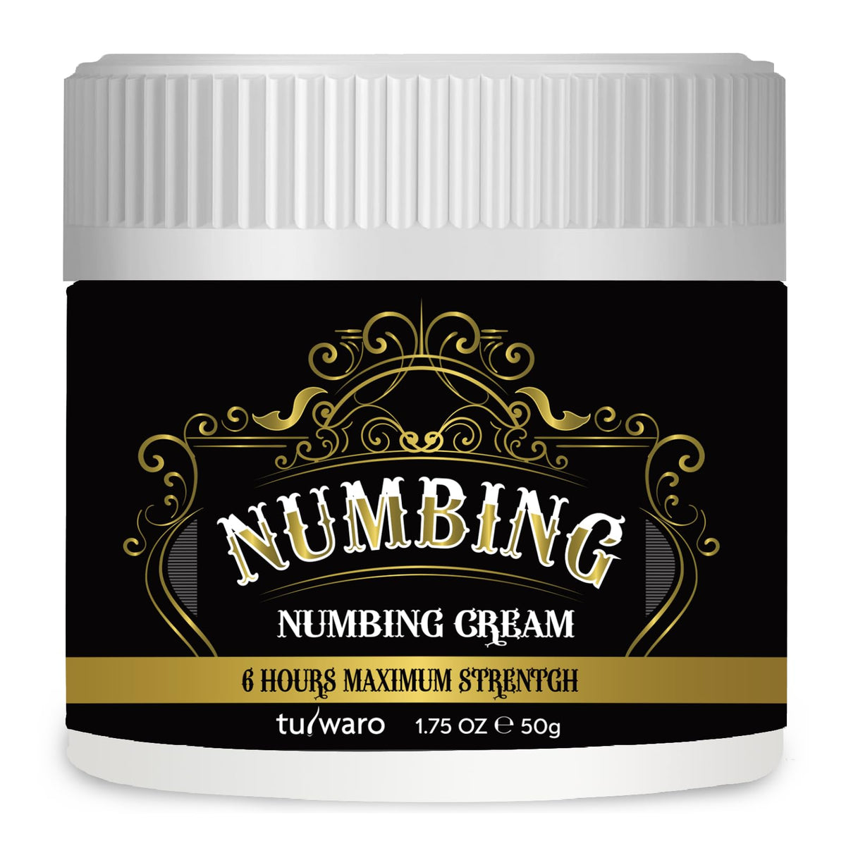 tuiwaro numbing cream extra strength bottle for fast localized relief