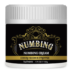 tuiwaro numbing cream extra strength bottle for fast localized relief