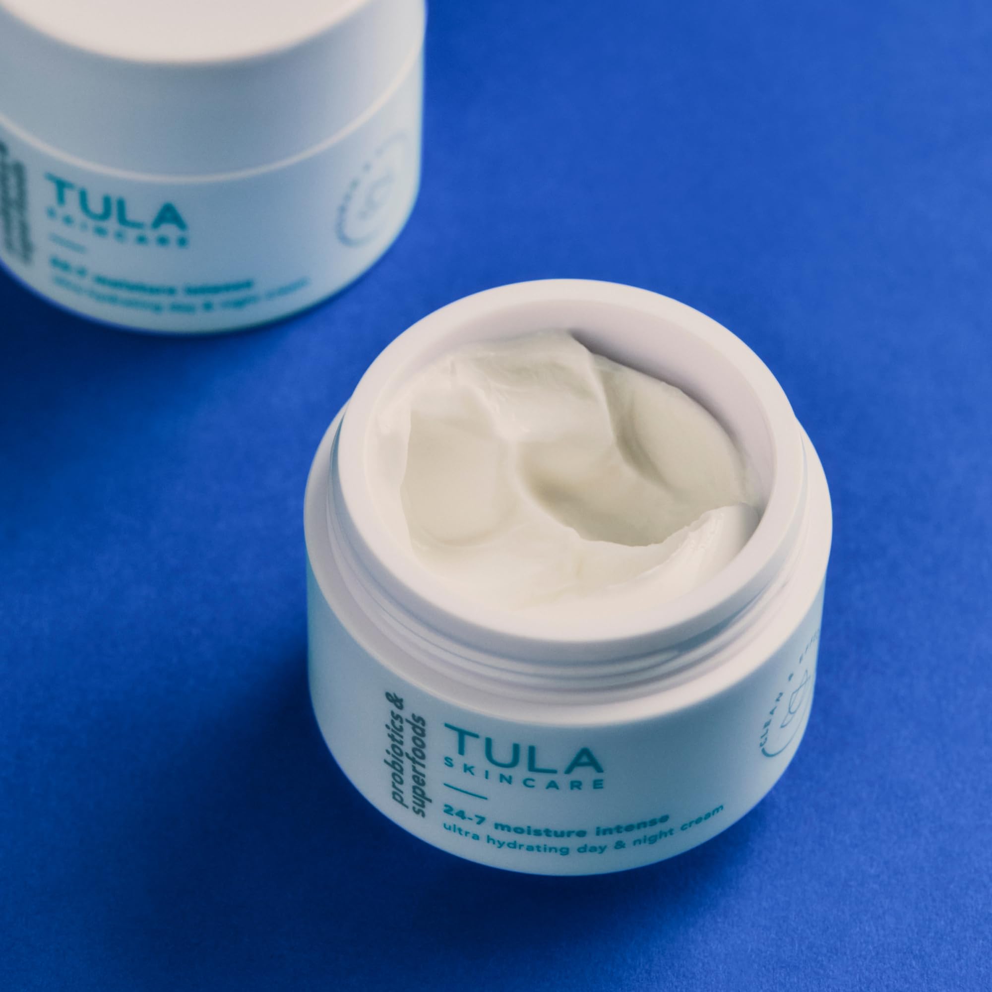 TULA night use shot showing a non-greasy finish