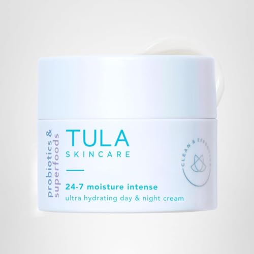 TULA daily routine with 24-7 Moisture Intense cream for glow