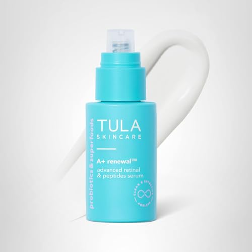 Preview of natural glow after using TULA A+ Renewal Serum.