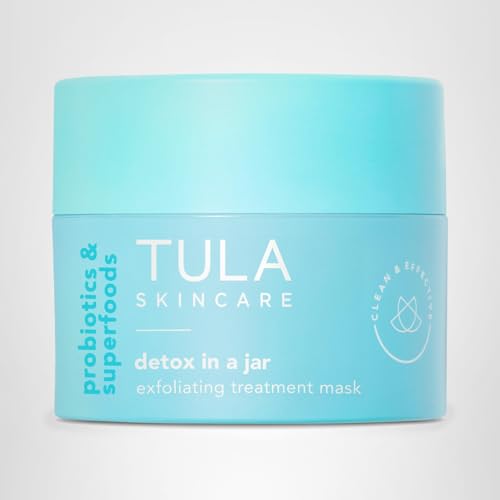 TULA Detox before-and-after glow on skin illustrating smoother appearance.