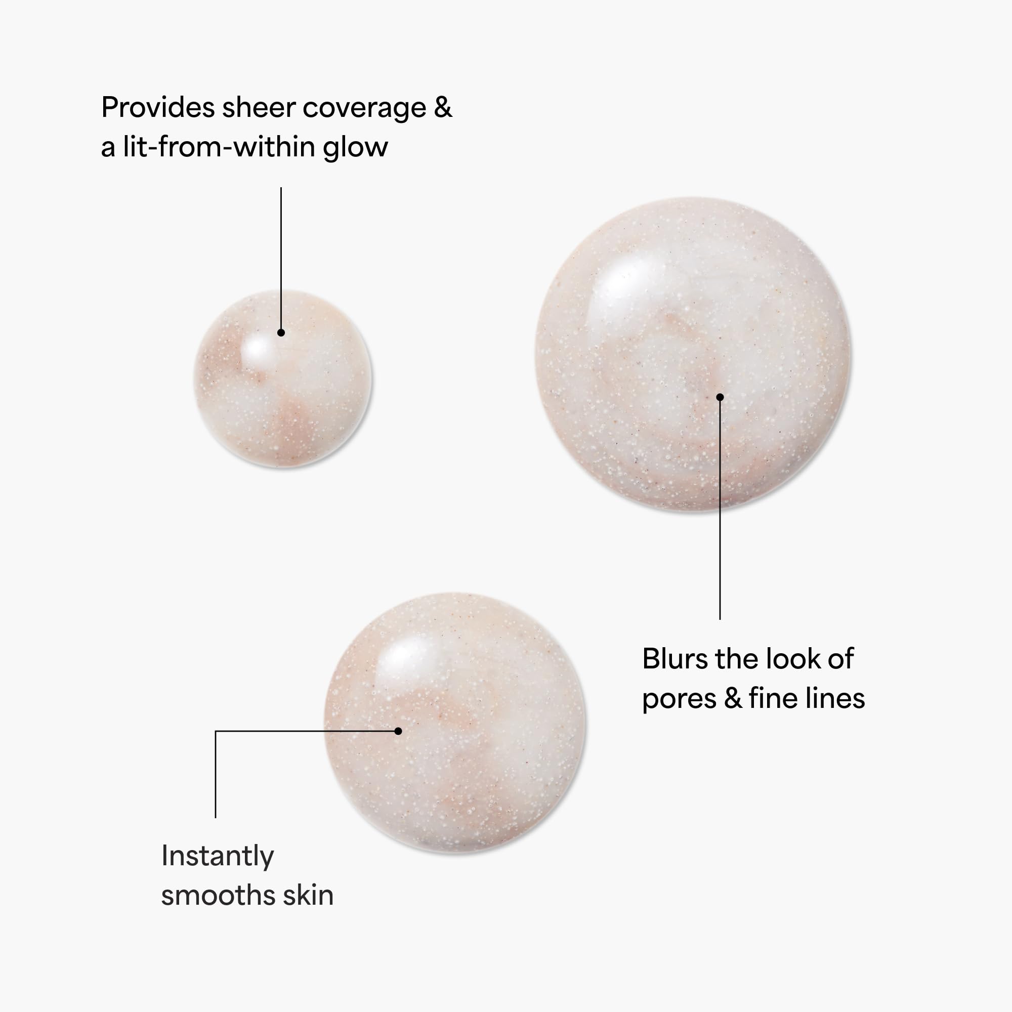 TULA Face Filter Primer application close-up showing hydration-ready texture