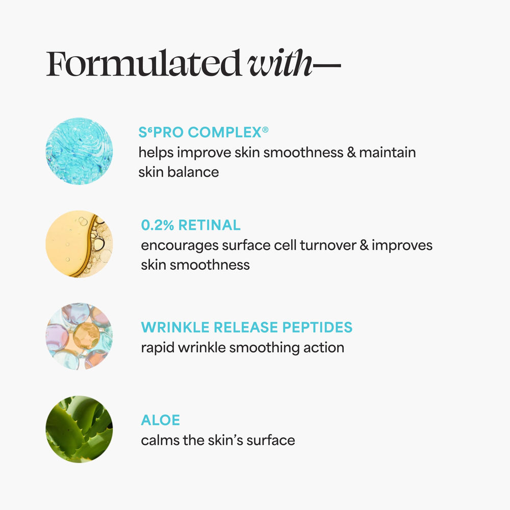 Evening application on the face with TULA A+ Renewal Serum.