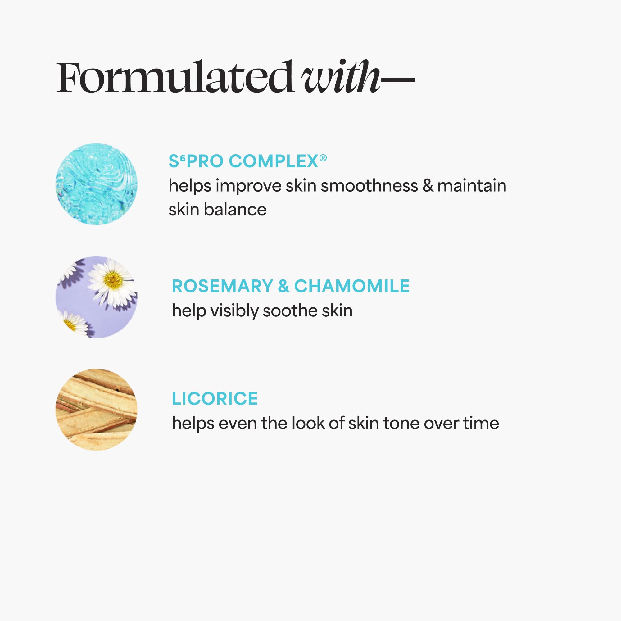 Close-up of Luna primer texture, lightweight and fast-absorbing.