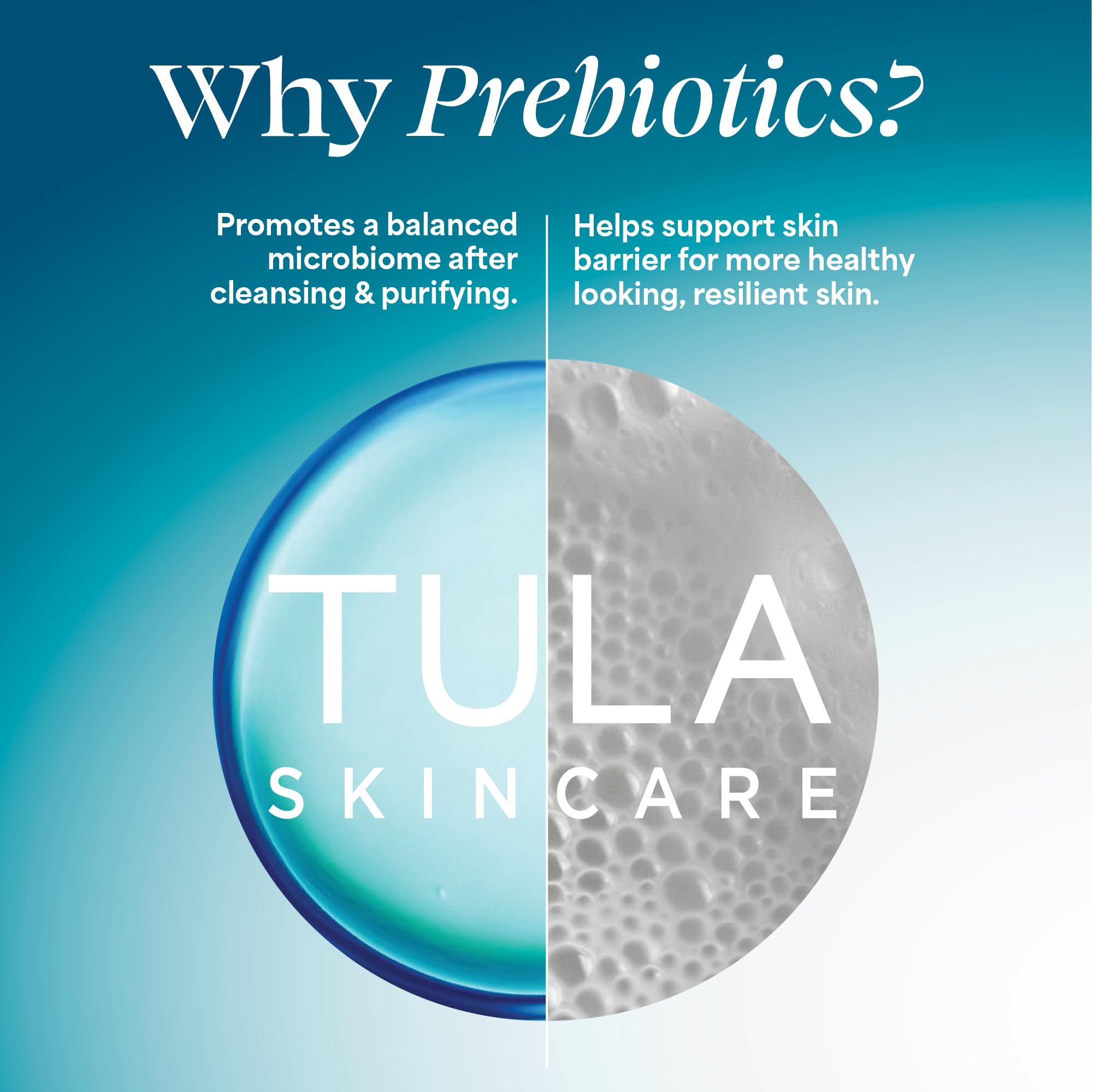 TULA cleanser removes makeup while purifying pores.