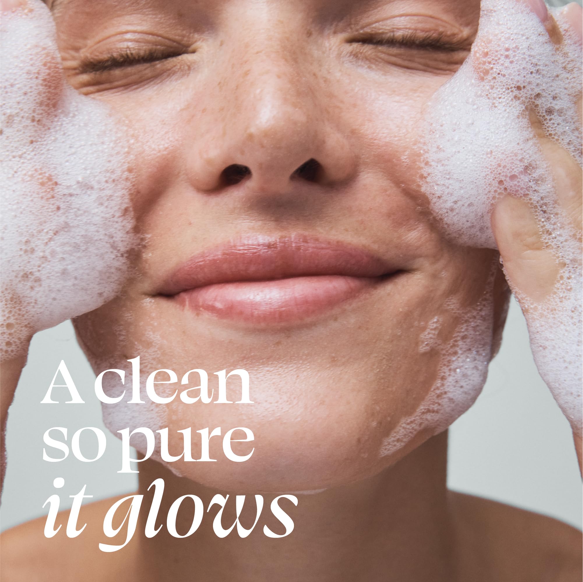 TULA dispenser pump shown for easy application.