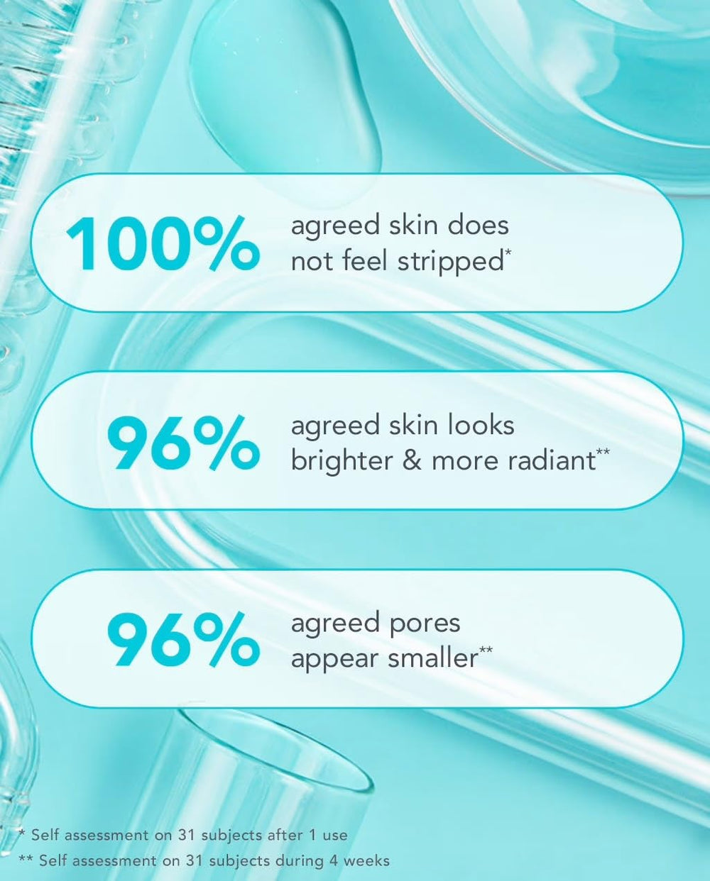 TULA supersize packaging emphasizes generous daily cleanse.