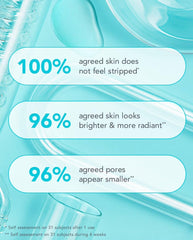 TULA supersize packaging emphasizes generous daily cleanse.