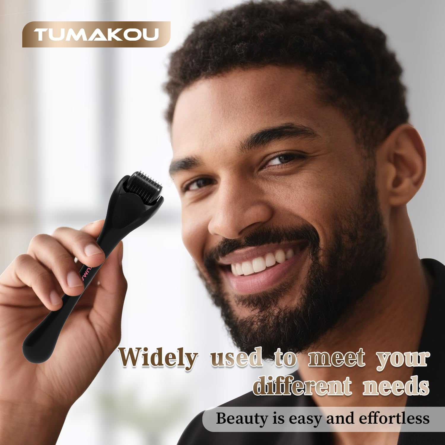 TUMAKOU Derma Roller Cleaning Steps – simple maintenance after use.