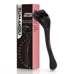 TUMAKOU Derma Roller Face – frosted grip for comfortable daily use.