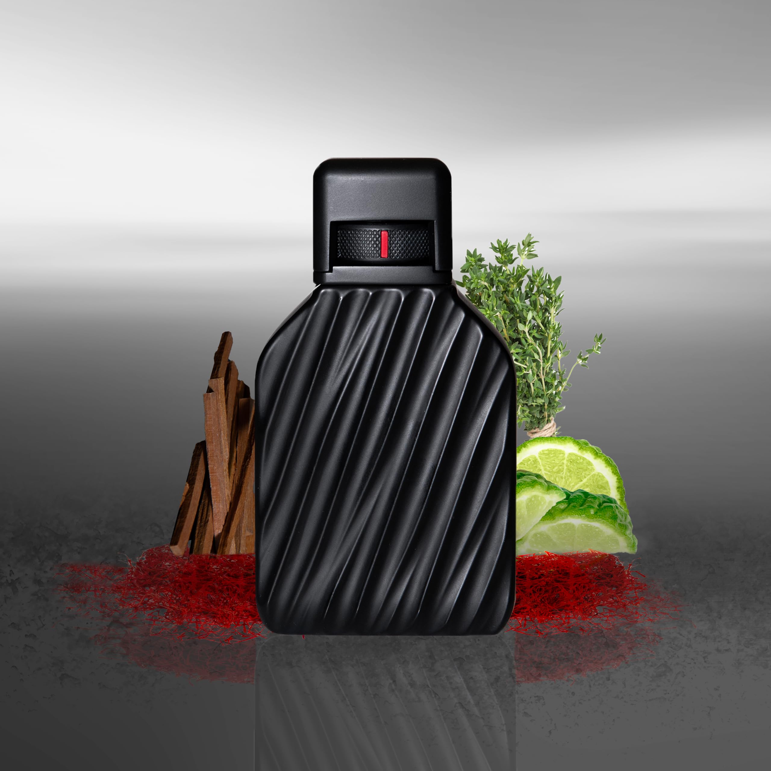 TUMI 19 Degree sandalwood base provides depth and a smooth woody scent.