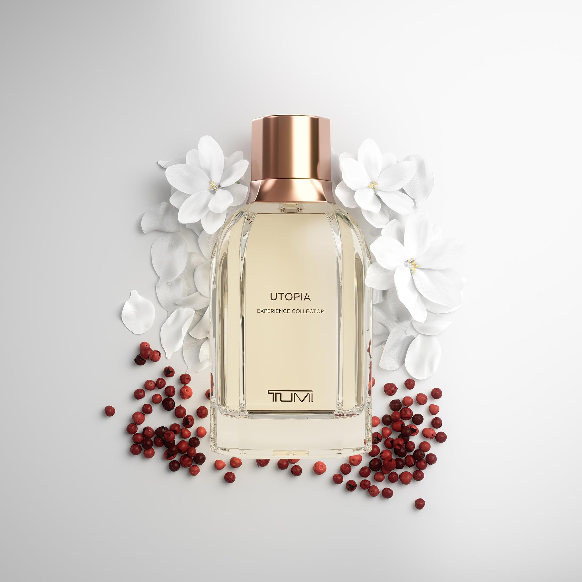 TUMI Utopia Experience Collector packaging, ideal for gifting and travel.