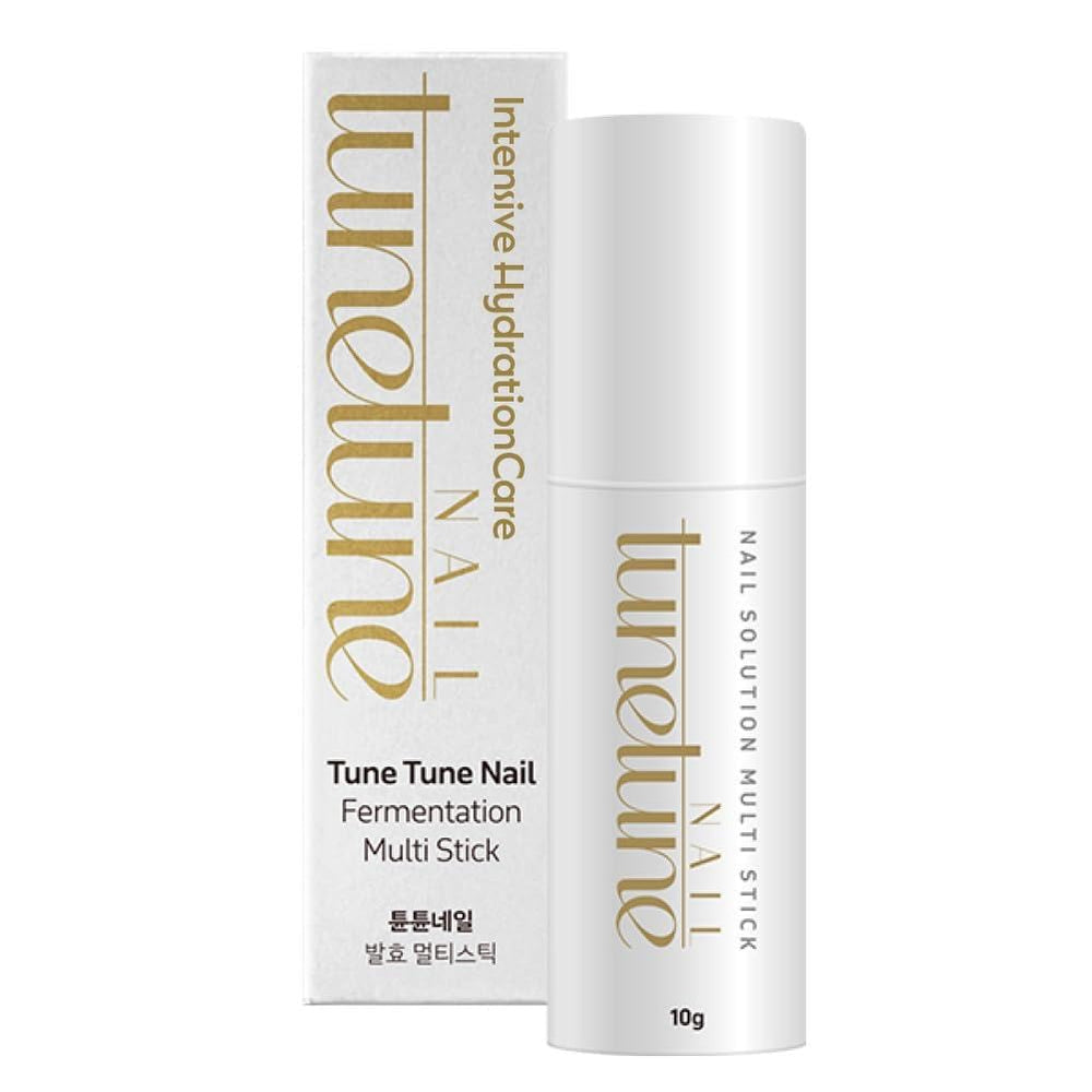 TuneTune Nail Fermentation Multi Stick packaging for on-the-go nail care.