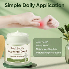 Total Soothe being applied to leg for smooth glide and comfort after workouts