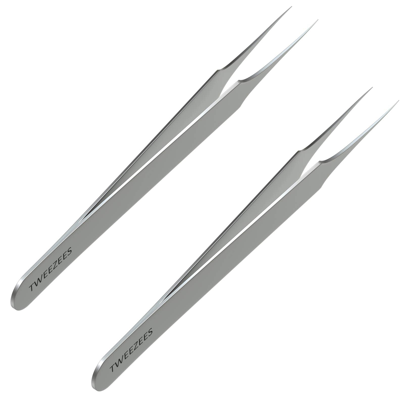 Tweezees ingrown hair tweezers with pointed tip for precise plucking