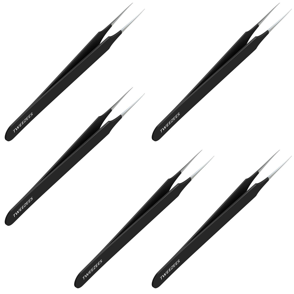 Tweezees ingrown hair tweezers with pointed tip for precise removal and splinter pulling