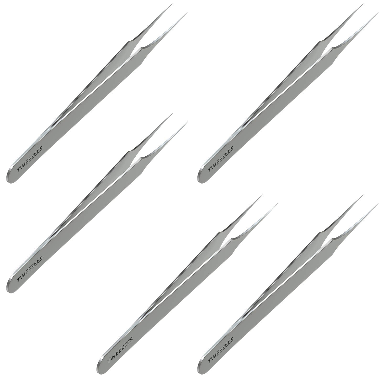 Tweezees ingrown-hair tweezers with pointed tip for precise removal