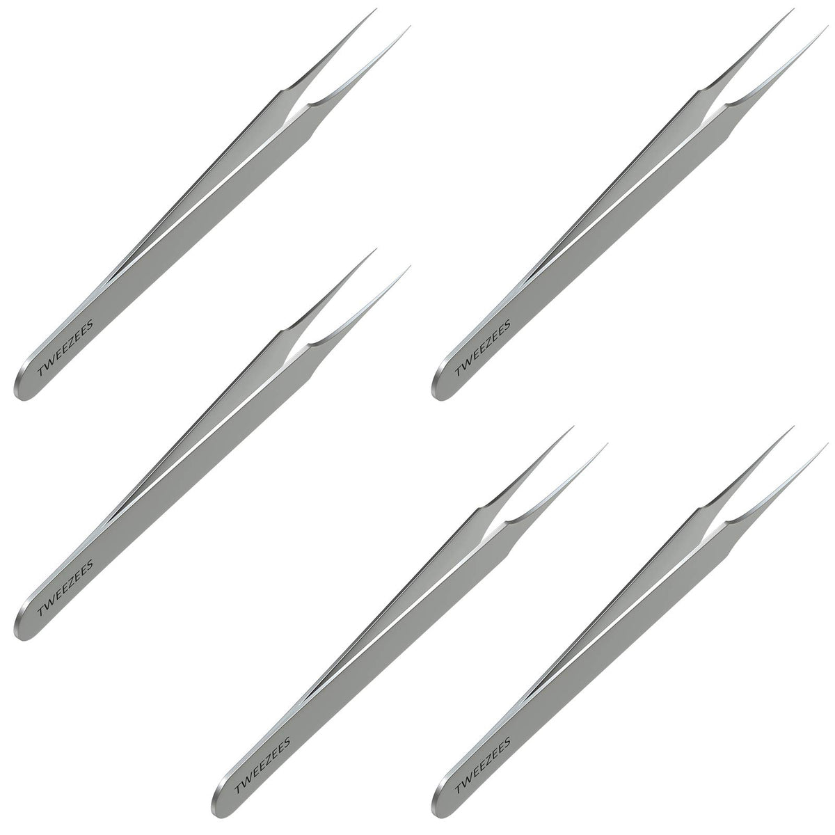 Tweezees ingrown-hair tweezers with pointed tip for precise removal