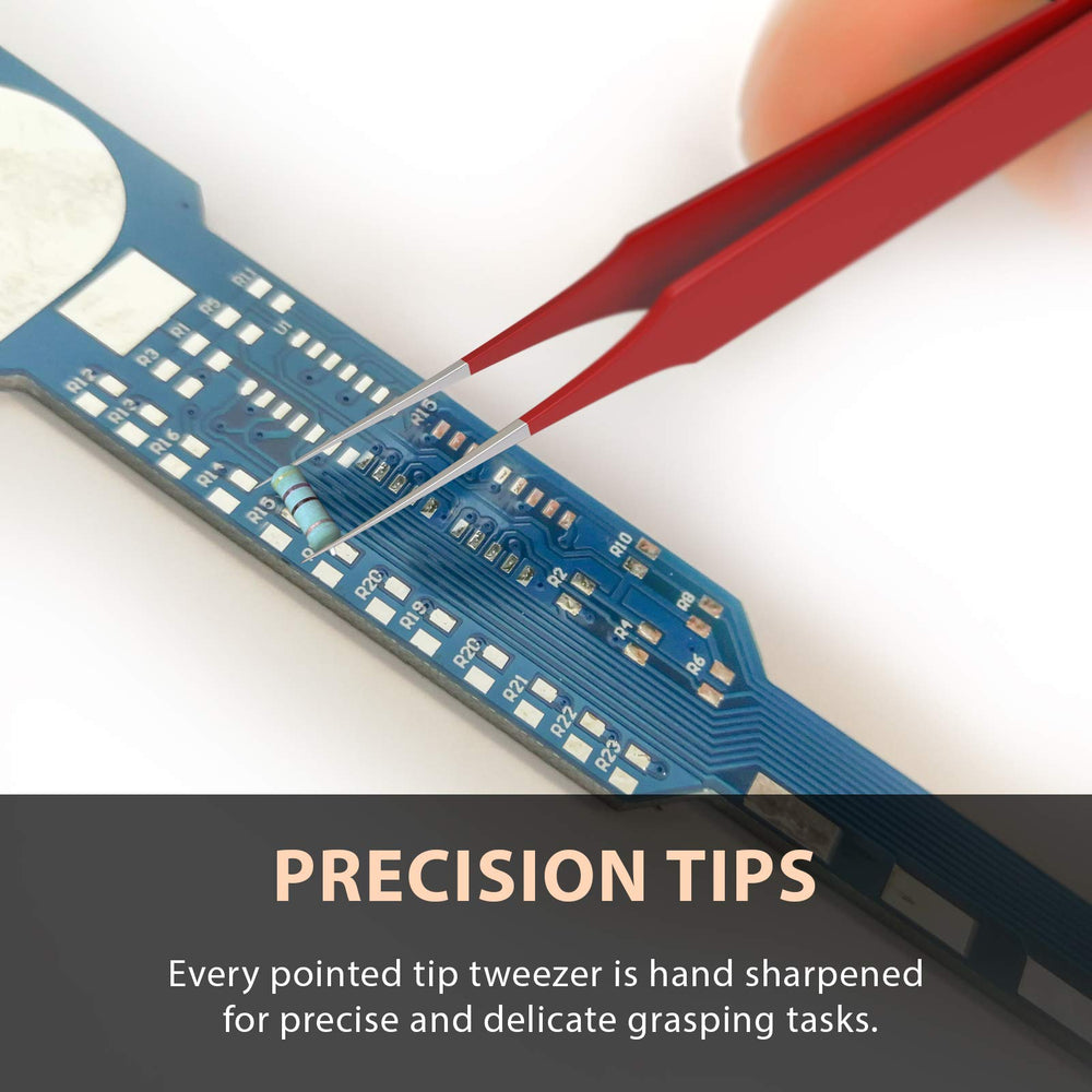 Tweezees perfectly aligned tips ensure easy tweezing every time