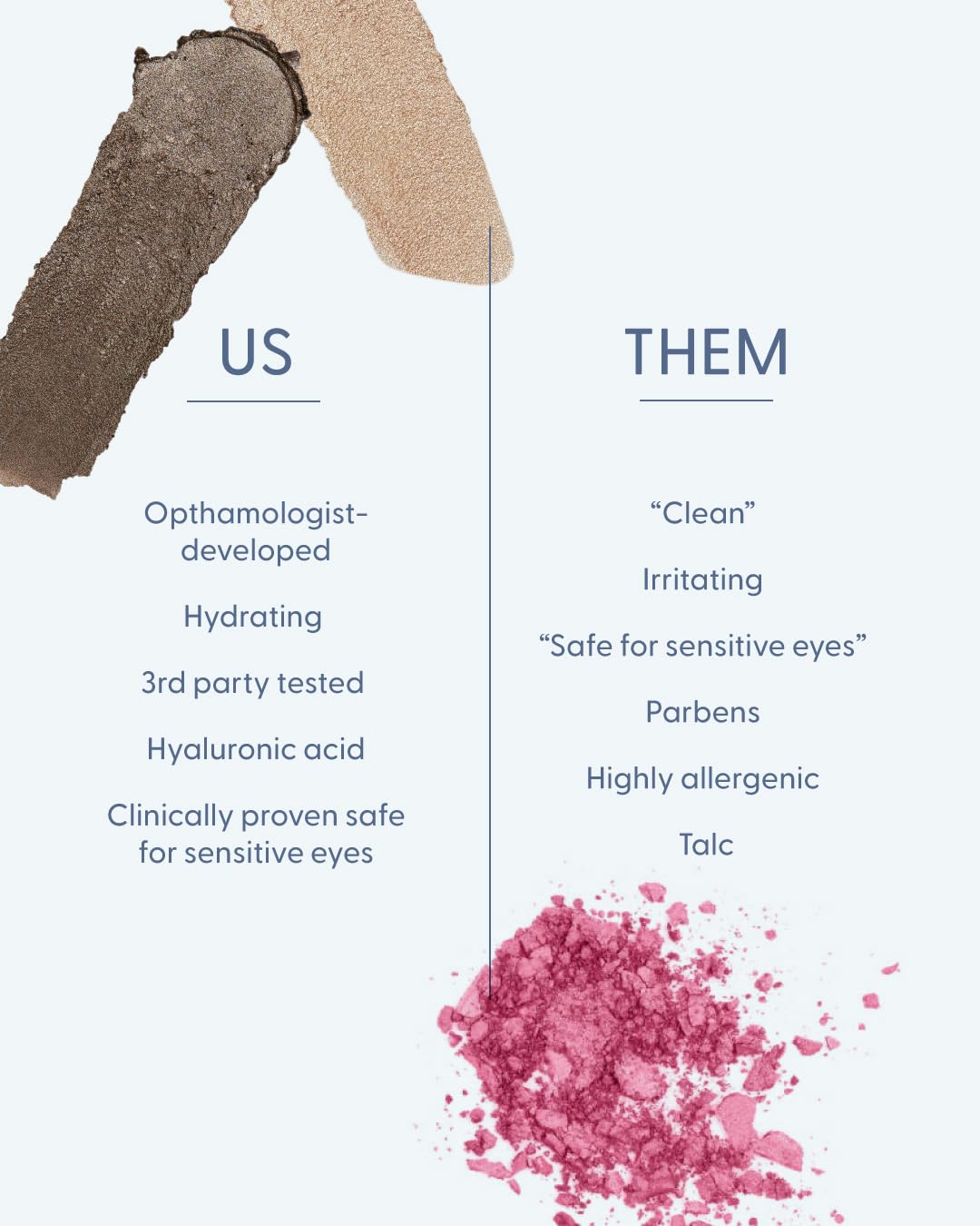 Twenty/Twenty Beauty Visionary Eye Shadow Stick blends easily with finger or sponge.