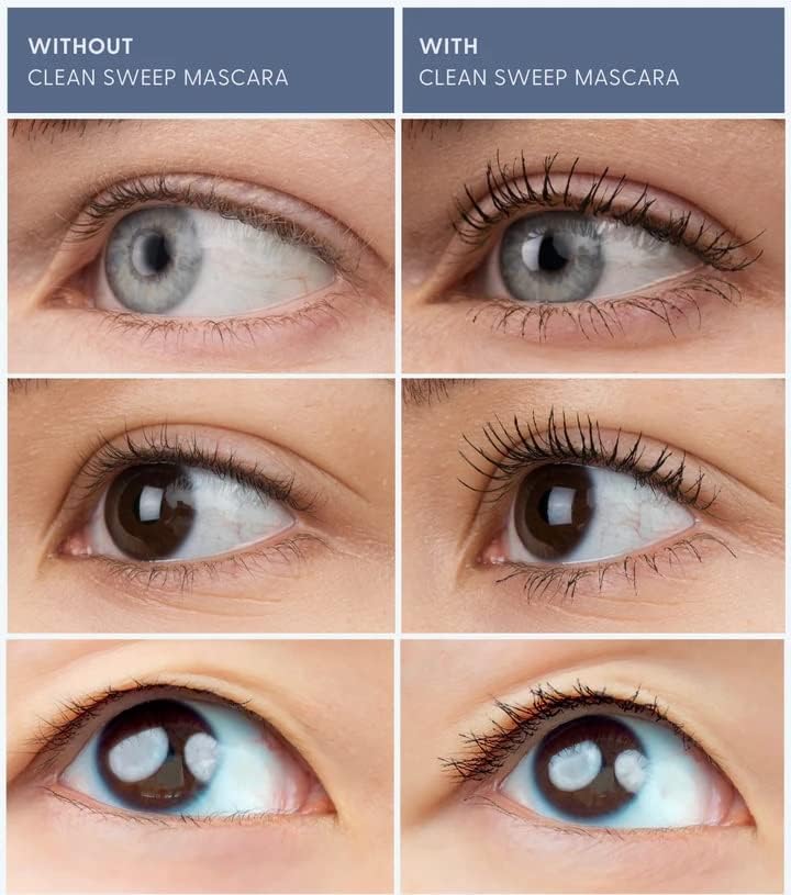 Twenty/Twenty Clean Sweep Mascara removal with gentle oils feels comfortable.