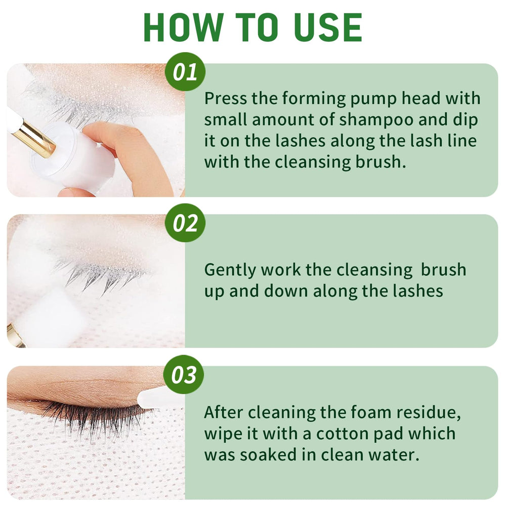 TWILASH BY DLY application idea suggests quick eye-area cleansing routine.