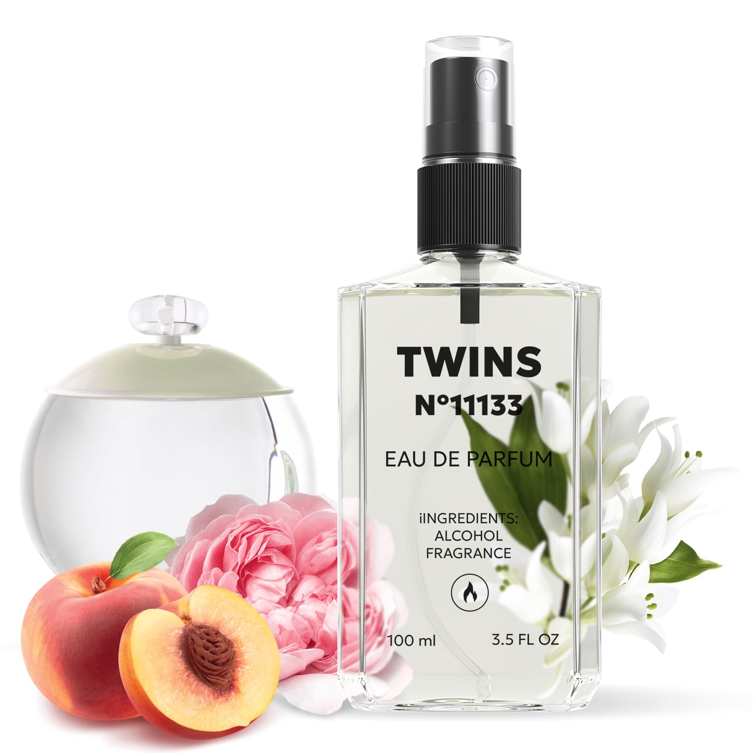 TWINS Impression of Noa bottle front showcases a sleek design for everyday wear.