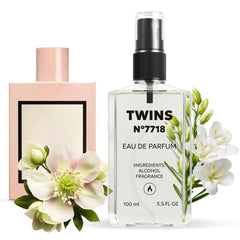 TWINS PARFUM Impression of Bloom bottle front, ideal for daily floral wear.