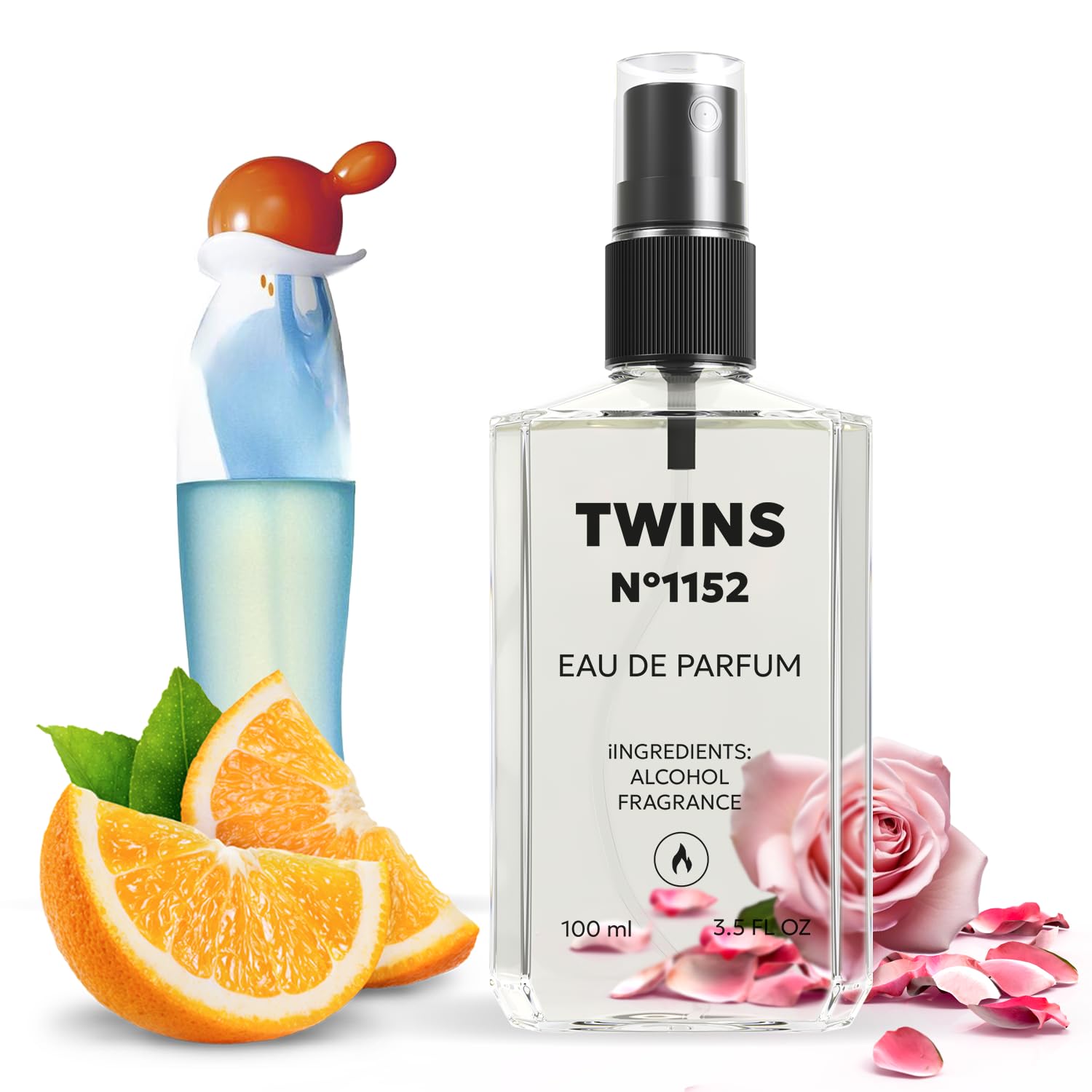 TWINS PARFUM Impression of I Love Love bottle for floral-woody everyday wear