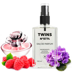 TWINS Impression of Insolence bottle front view, a chic design for daily wear.