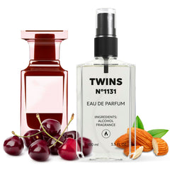 TWINS Impression of Lost Cherry bottle front view for unisex wear.