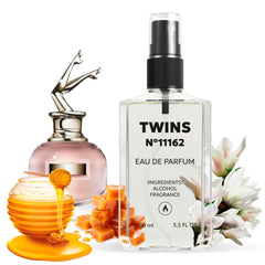 TWINS PARFUM Impression of Scandal bottle close-up for evening wear