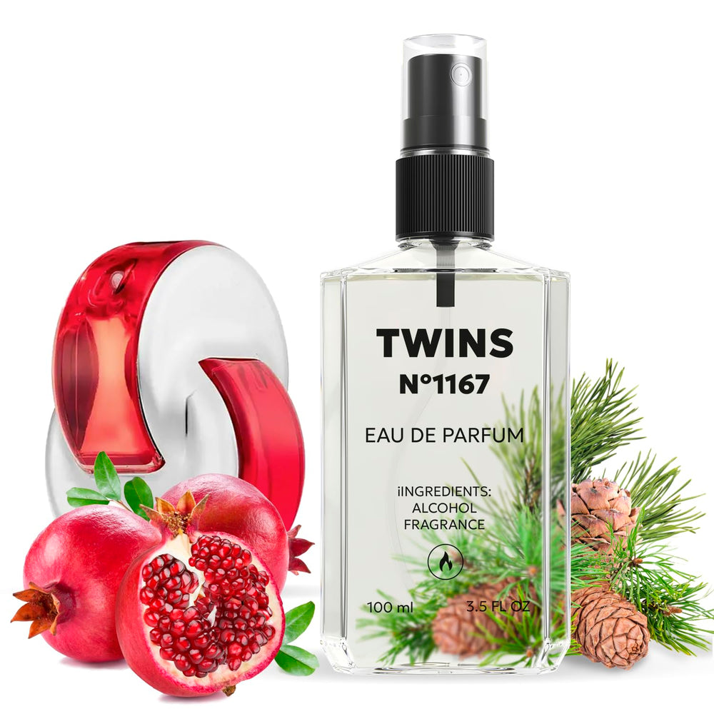 TWINS Impression of Omnia Coral bottle close-up for everyday elegance.