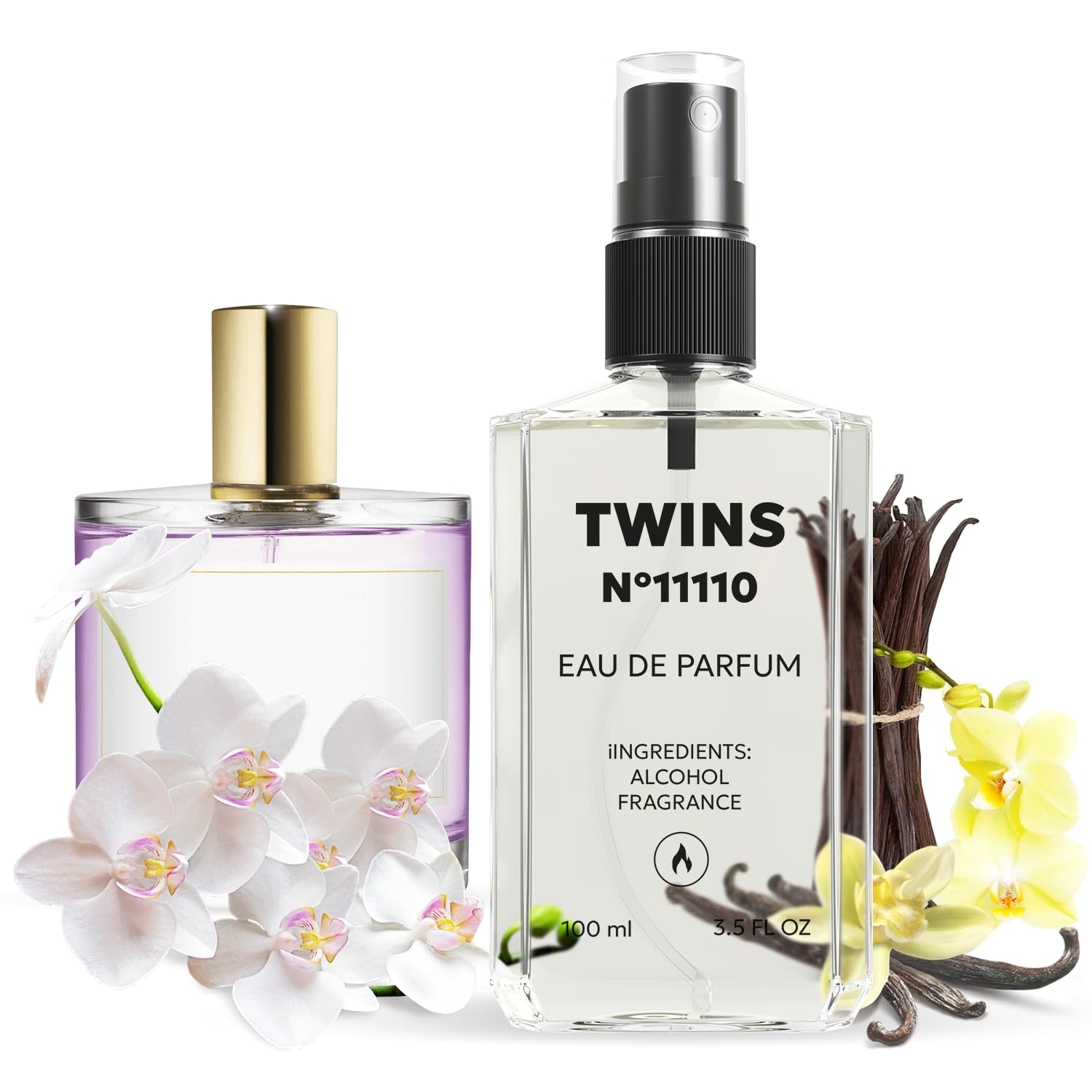 TWINS PARFUM Impression of Purple Mol bottle-front for daily wear and layering
