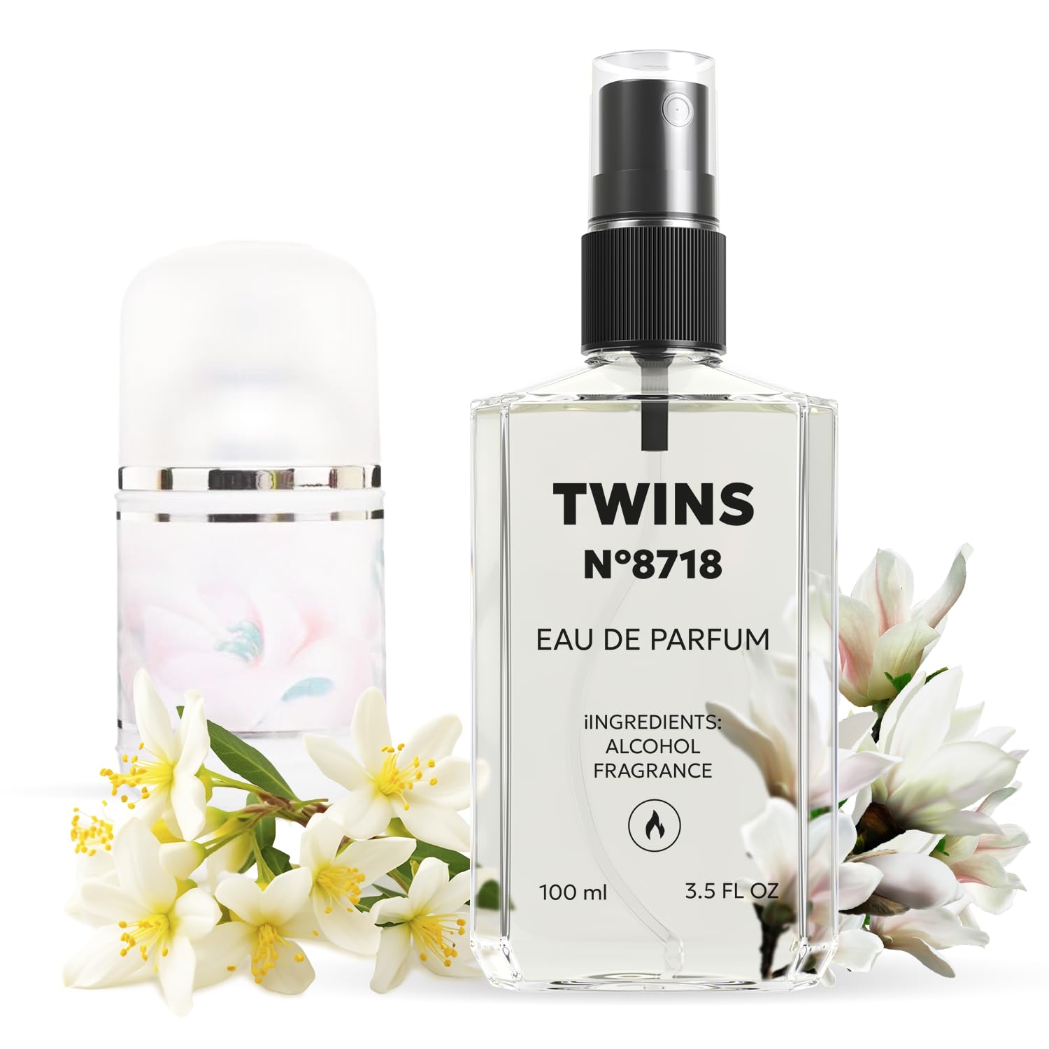 TWINS PARFUM Impression of Anais Anais bottle pour highlights floral notes and lasting freshness