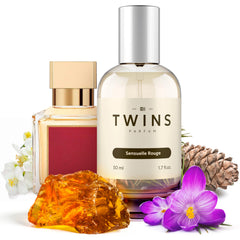 TWINS PARFUM Impression Bac. Roug. 540 bottle front for all-day wear.