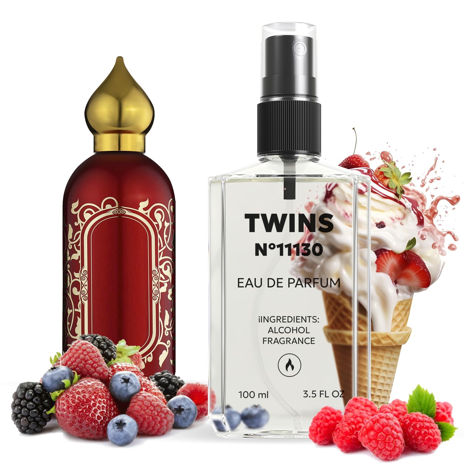 TWINS PARFUM Impression of Hayati bottle front, ideal for daily wear.