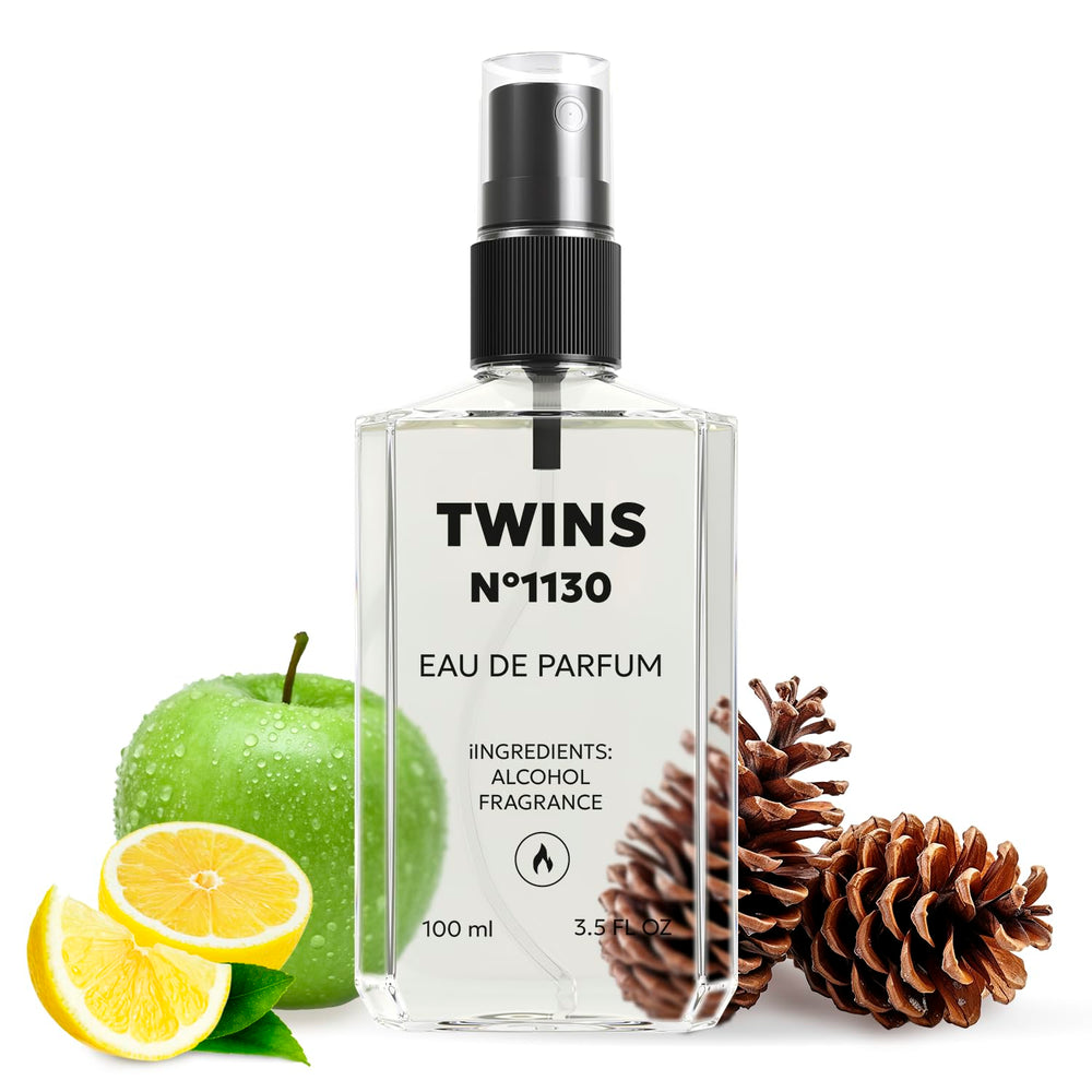 TWINS Parfum Impression Light Blue packaging emphasizes gift-ready presentation.