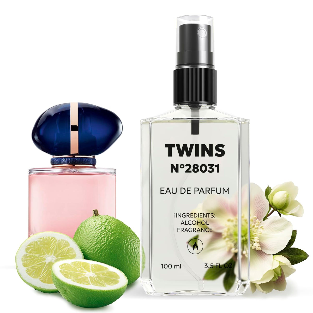 TWINS PARFUM Impression of My Way bottle for everyday elegance.