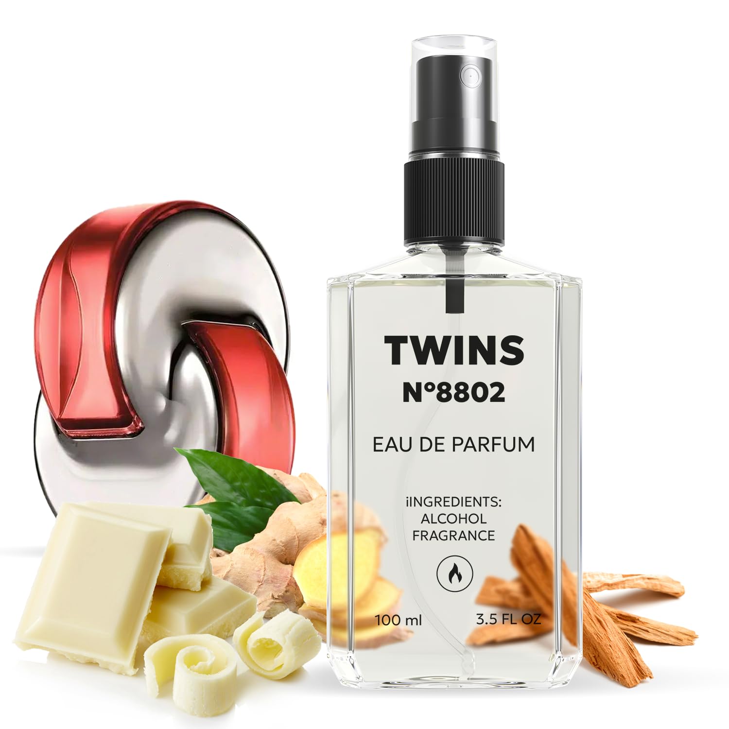 TWINS PARFUM Impression of Omnia bottle for daily wear and longevity.