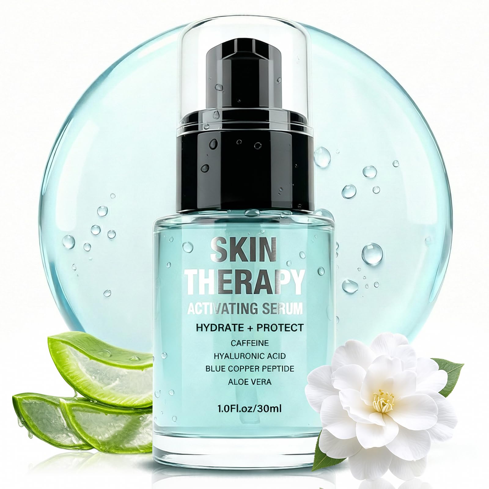 TWMKLP Red Light Activation Serum bottle with smooth pour for easy LED session use.