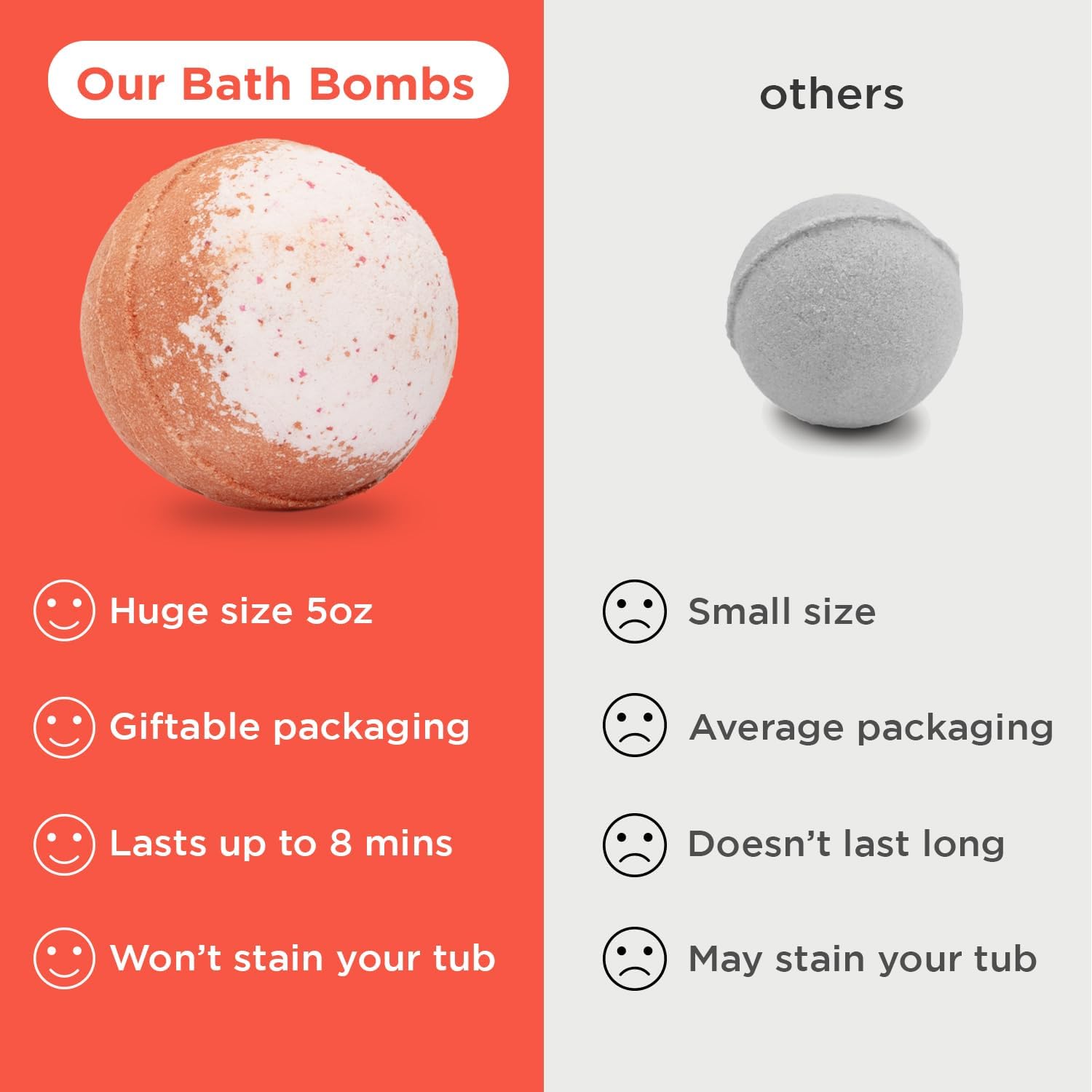 Two Sisters oatmeal milk honey bath bomb nourishes skin with gentle moisture