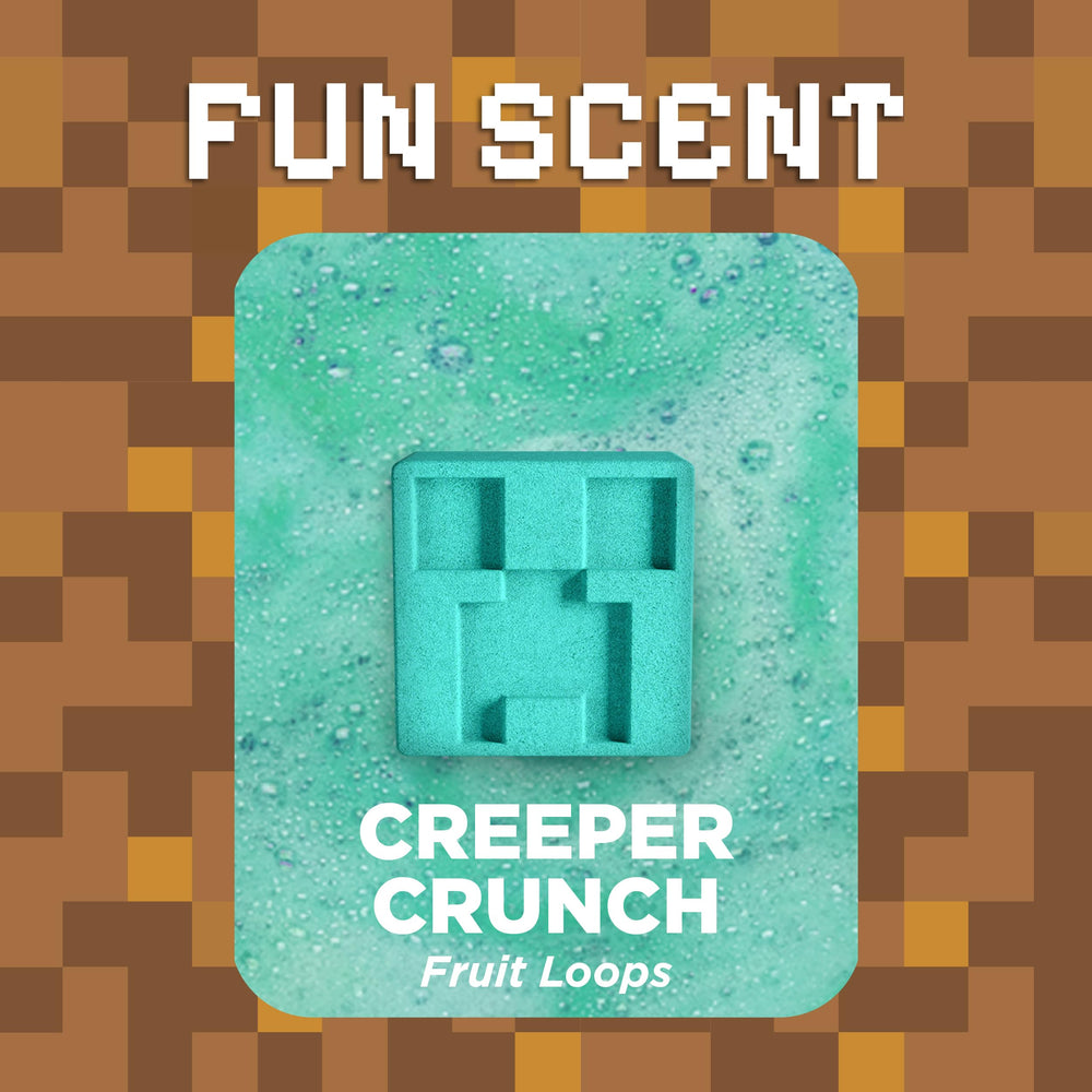 Two Sisters TNT Creeper Bath Bomb offers fruity fragrance that enhances your bath mood