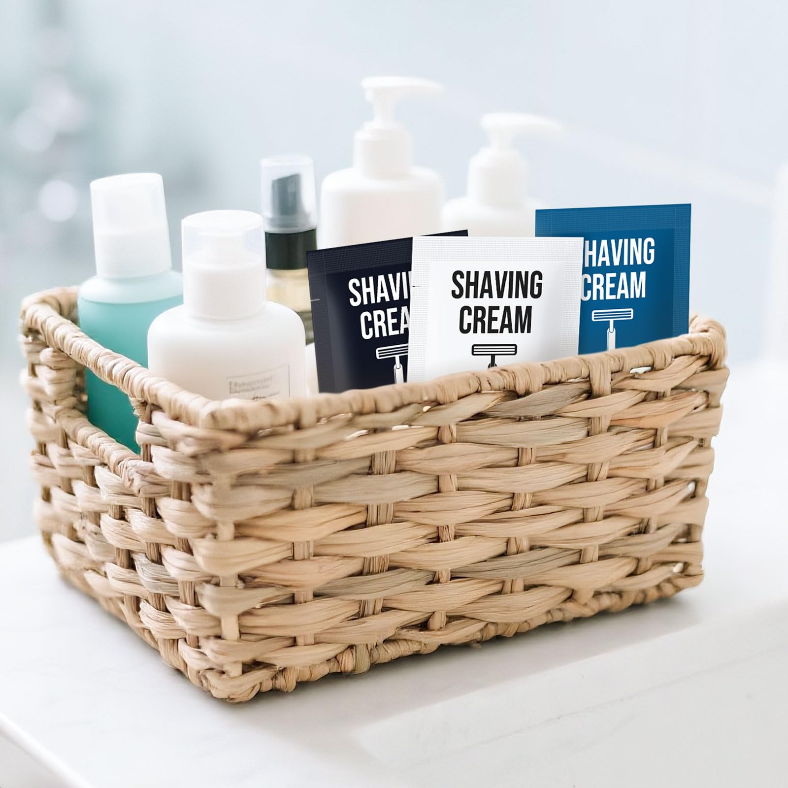 Twoworld on-the-go travel shaving cream 8ml for busy travels and stays.