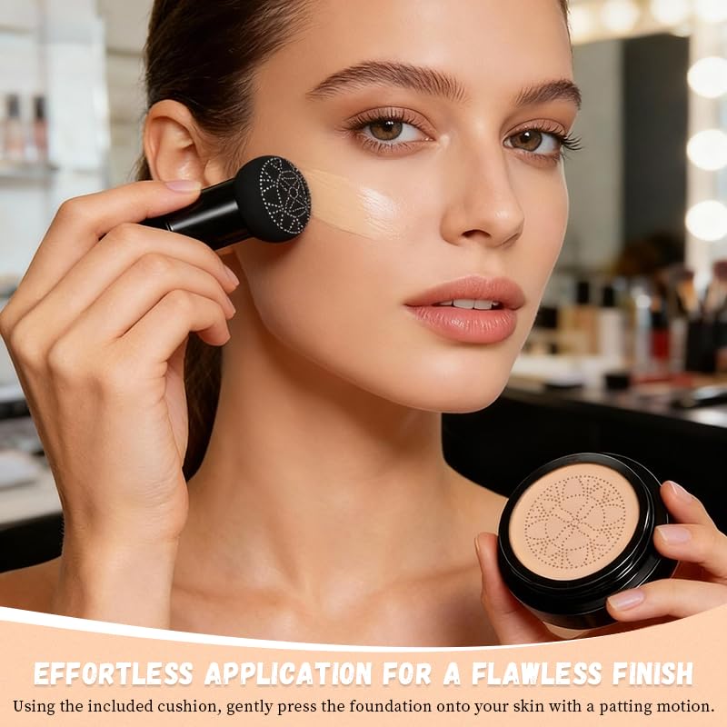 TWWKDD Hush Foundation hydrated look with moisture on dry spots