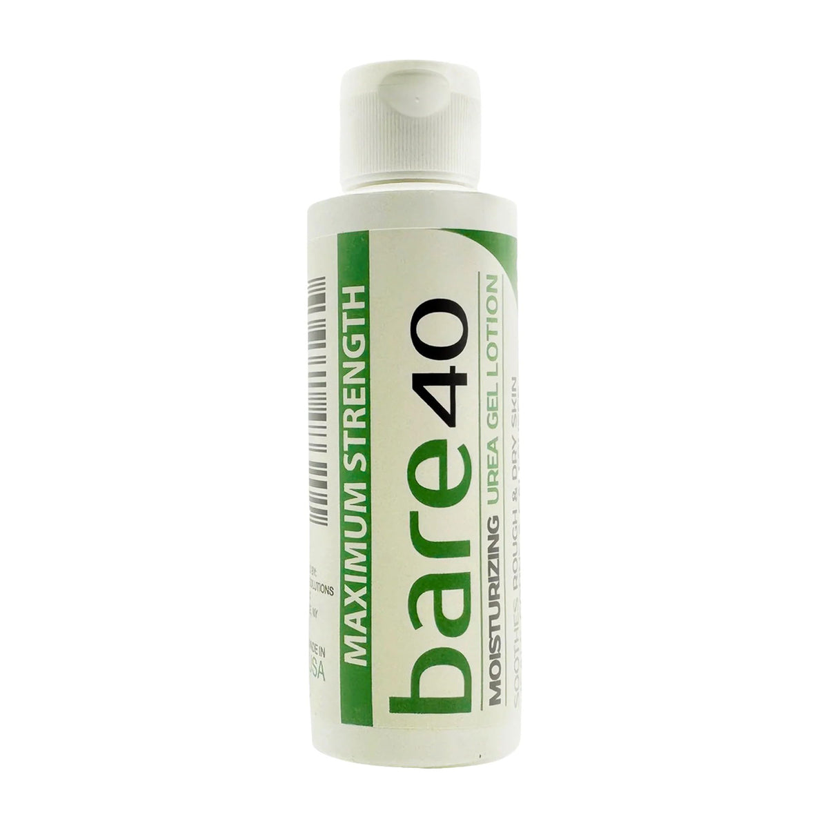 TXLSC Bare40 Pro lotion bottle showcasing high 40% urea hydration.