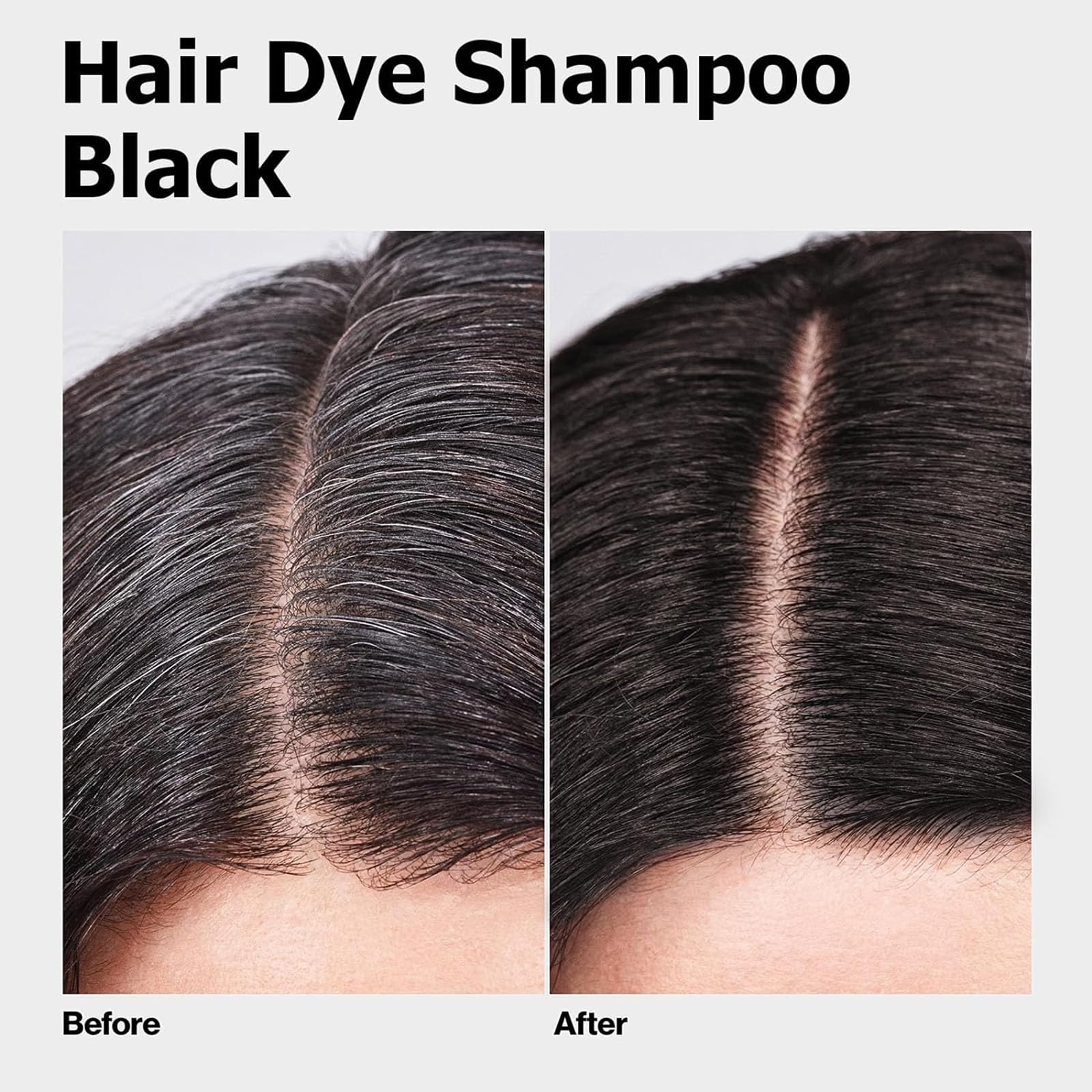 TYAYW 3-in-1 formula applied evenly to dry hair